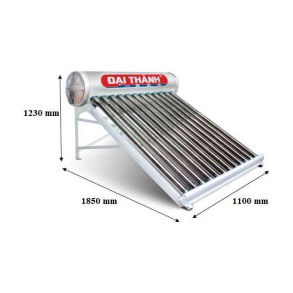Máy Năng Lượng Mặt Trời ĐẠI THÀNH 160 Lít VIGO SUS316 Dạng Ống 58