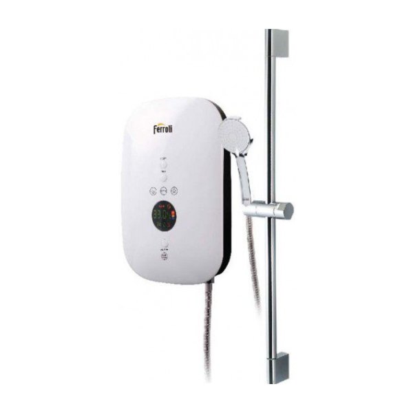 Máy Nước Nóng Trực Tiếp FERROLI DIVO SDP 4500W Hiển Thị Nhiệt Độ Có Bơm
