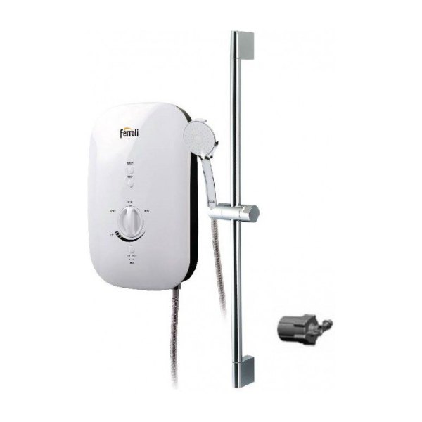 Máy Nước Nóng Trực Tiếp FERROLI DIVO SSP 4500W Bơm Tăng Áp