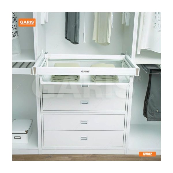 Ngăn Kéo Vách Kính Để Đồ Gập GARIS GW02.80