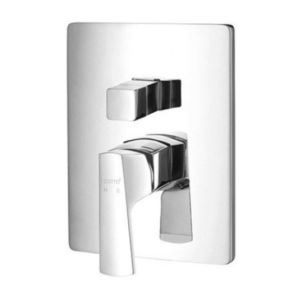Sen Tắm Âm Tường COTTO CT2207A Nóng Lạnh 2 Đường Nước