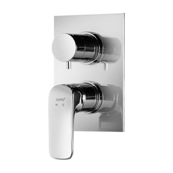 Sen Tắm Âm Tường COTTO CT2243A Nóng Lạnh Kèm Van Chuyển Hướng