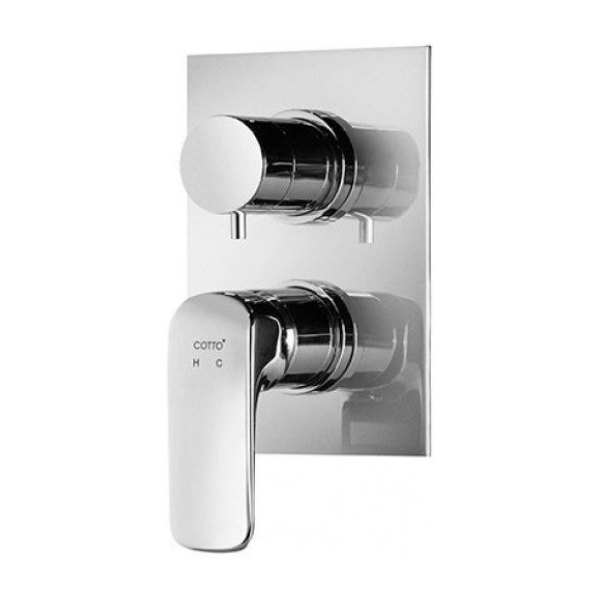 Sen Tắm Âm Tường COTTO CT2245A Nóng Lạnh Kèm Van Chuyển Hướng
