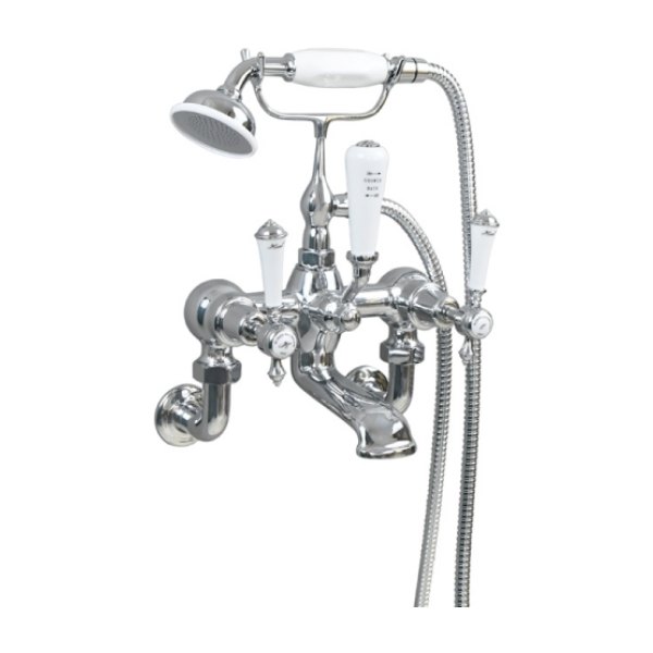 Sen Tắm Kanly CHS01 Nóng Lạnh Cổ Điển Đồng Mạ Chrome