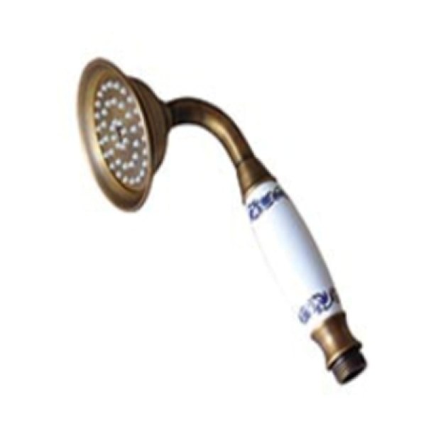 Tay sen tắm bằng đồng đệm sứ Kanly GCK44