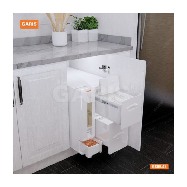 Thùng Đựng Gạo Nhựa ABS Cao Cấp GARIS GR09.45 30KG