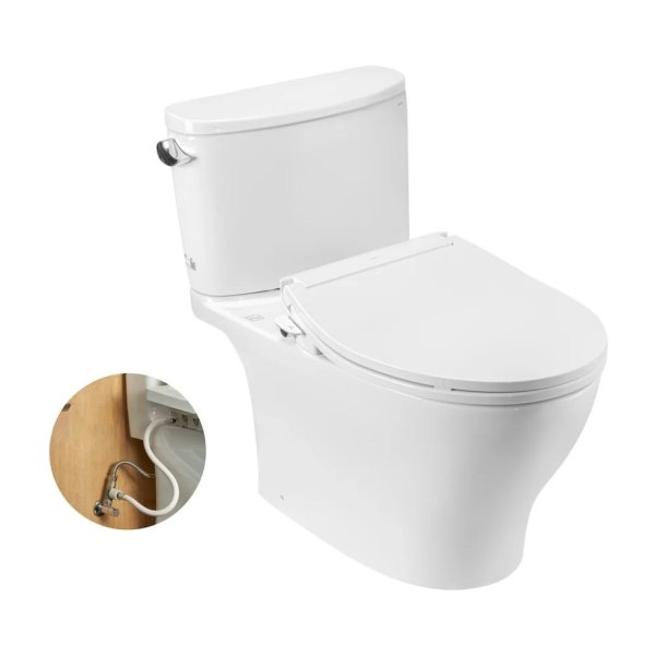 TOTO CS767RE6#XW - Bồn cầu 2 khối nắp rửa cơ TCW11S