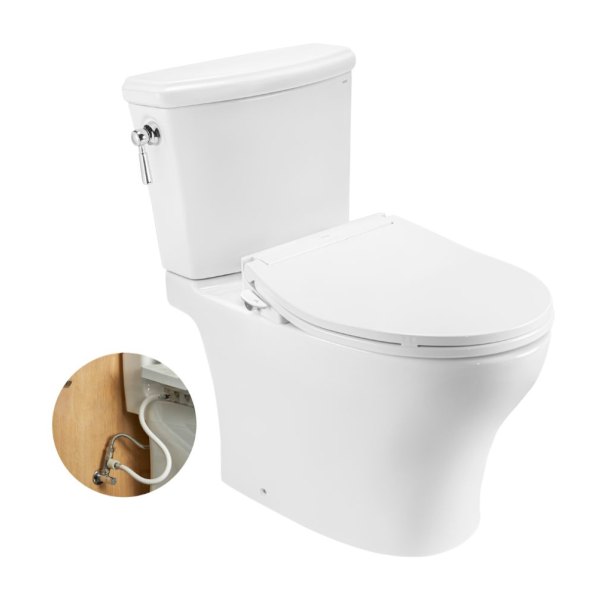 TOTO CS986GE6#XW - Bồn cầu 2 khối nắp rửa cơ TCW11S
