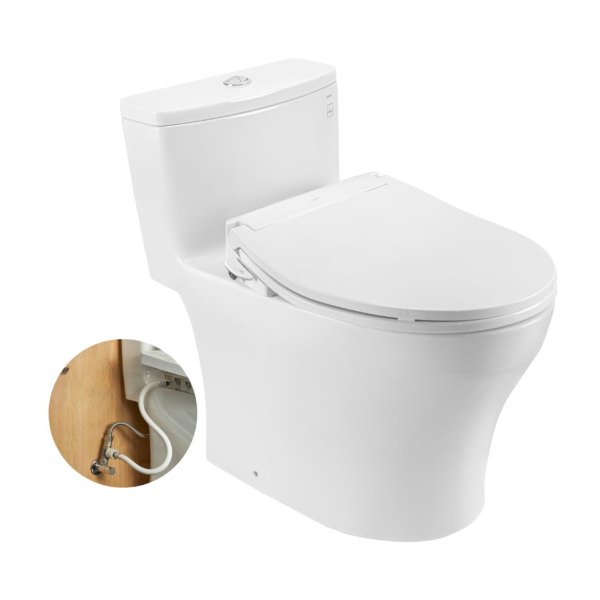TOTO MS885DE6#XW - Bồn cầu 1 khối nắp rửa cơ TCW11S