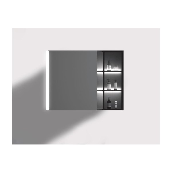 Tủ Gương MOWOEN MW6635B-100M Có Đèn Led 1000mm