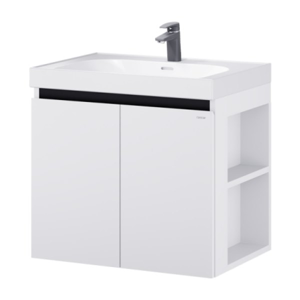 Tủ lavabo Caesar LF5357/EH15357CRV 70cm màu trắng hộc phải