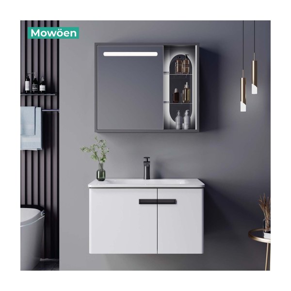 Tủ Lavabo MOWOEN MW6616-80 Plywood 800mm