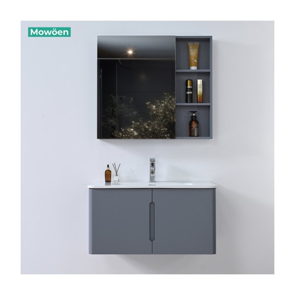 Tủ Lavabo Nhựa PVC Mowoen MW2709-80 800mm Treo Tường