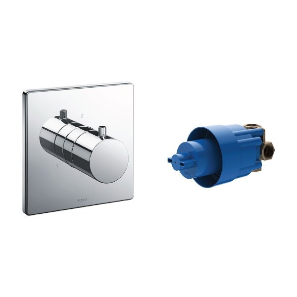 Van Điều Chỉnh Nhiệt Độ TOTO TBV02104B/TBN01103B 3 Đường Nước