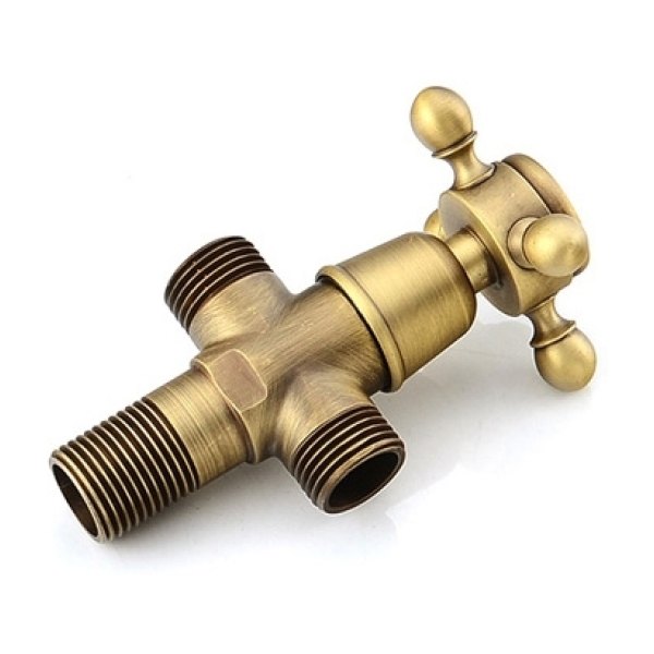 Van góc bằng đồng Kanly GCV12