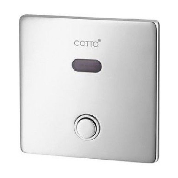 Van Xả Tiểu Nam COTTO CT4802AC Âm Tường Dùng Điện