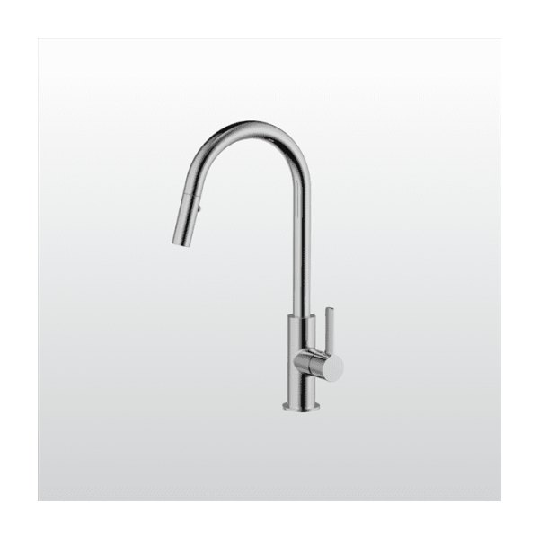 Vòi Chậu Rửa Chén MALLOCA K012C Nóng Lạnh Dây Rút