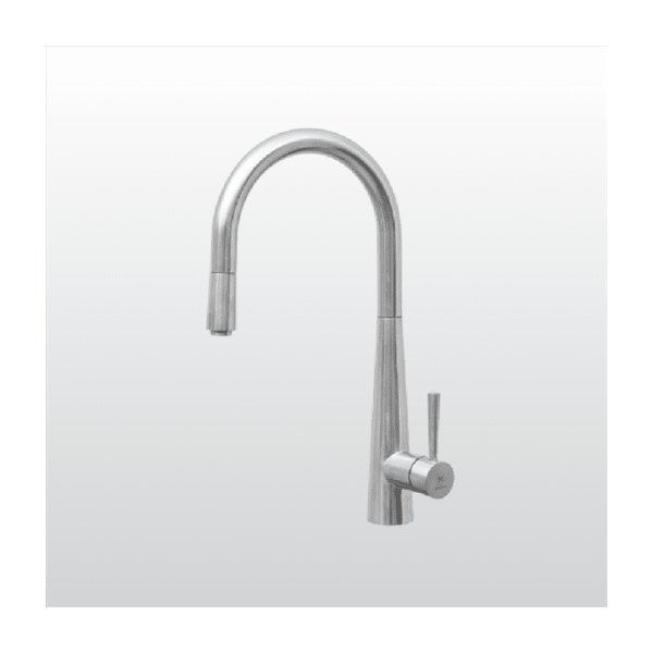 Vòi Chậu Rửa Chén MALLOCA K095-SS Nóng Lạnh Dây Rút