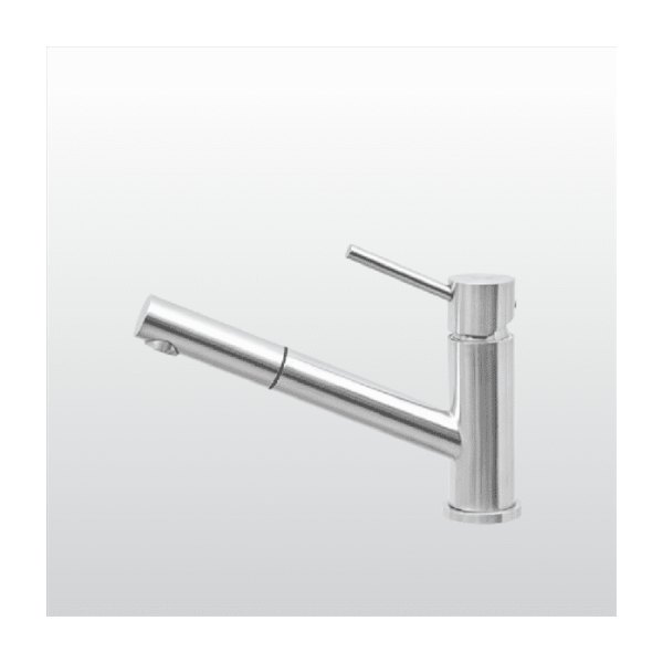Vòi Chậu Rửa Chén MALLOCA K110-SS Nóng Lạnh Dây Rút
