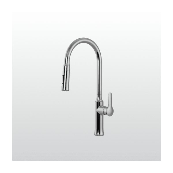 Vòi Chậu Rửa Chén MALLOCA K94C Nóng Lạnh Dây Rút