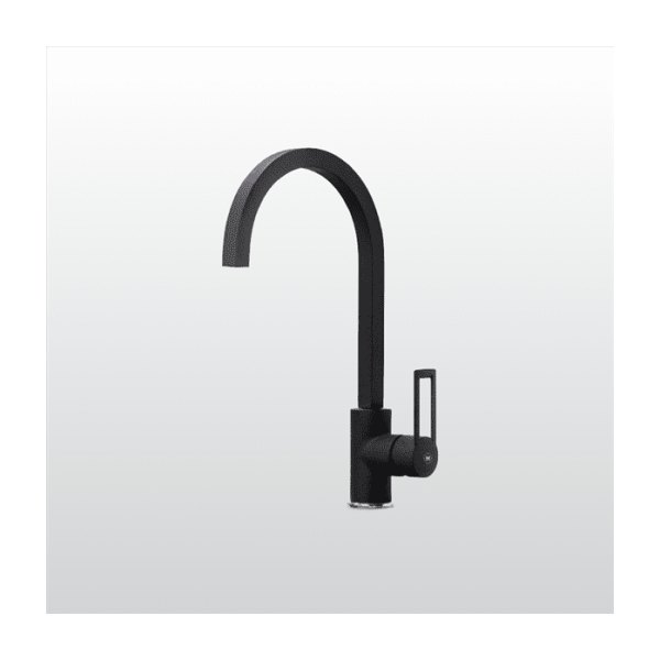 Vòi Chậu Rửa Chén MALLOCA MF-040 Nóng Lạnh Màu Đen