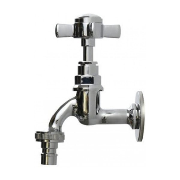 Vòi Lạnh Gắn Tường Kanly CHT01 Đồng Thau Mạ Chrome