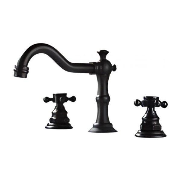 Vòi Lavabo 3 Lỗ Kanly GCB07B Nóng Lạnh