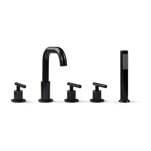 Vòi Lavabo 5 Lỗ Kanly GCB09B Nóng Lạnh