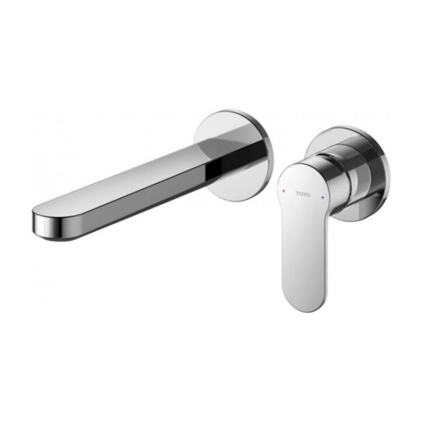 Vòi lavabo âm tường TOTO TLS06308A/TLS01309B1 kèm van âm tường