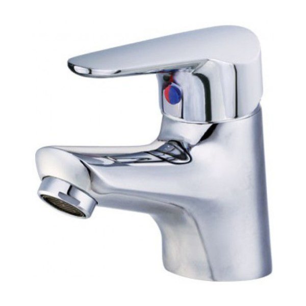 Vòi Lavabo CAESAR B120CP Nóng Lạnh Xả Ty