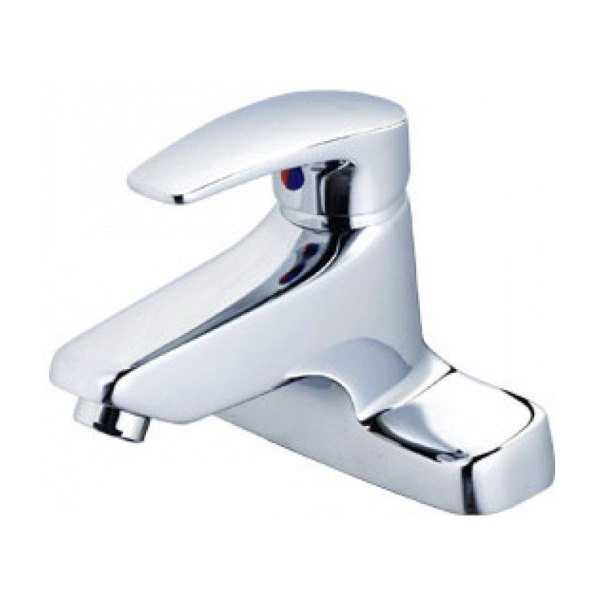 Vòi Lavabo CAESAR B402CP Nóng Lạnh Xả Ty