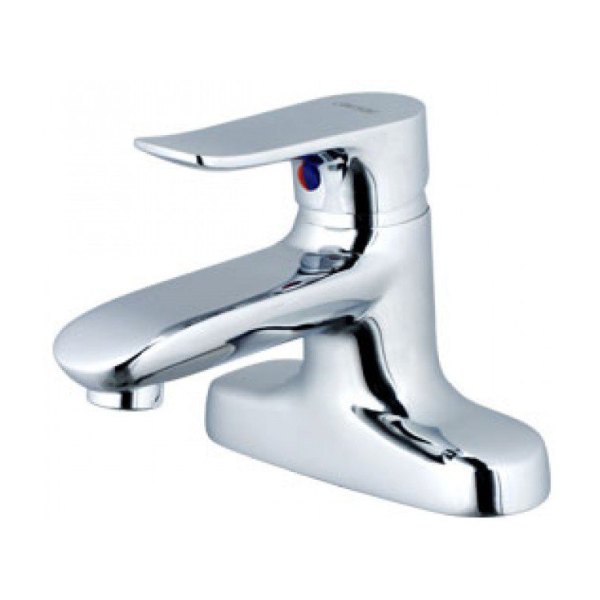 Vòi Lavabo CAESAR B492CP Nóng Lạnh Xả Ty