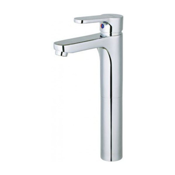 Vòi Lavabo CAESAR B571CU Nóng Lạnh Cổ Cao Xả Nhấn