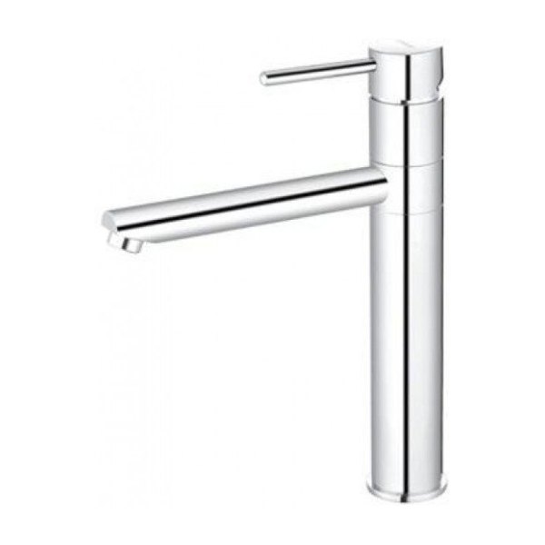Vòi Lavabo CAESAR B751CU Nóng Lạnh Cổ Cao Xả Nhấn
