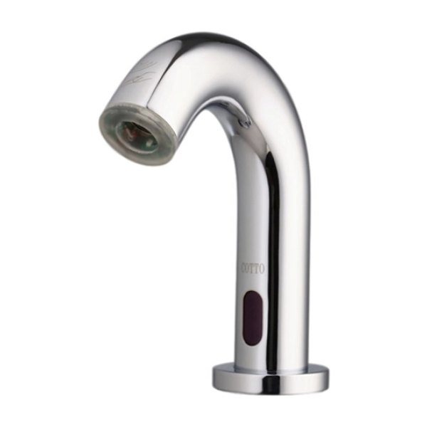 Vòi Lavabo Cảm Ứng COTTO CT533AC Lạnh Đèn Led (Dùng Điện)