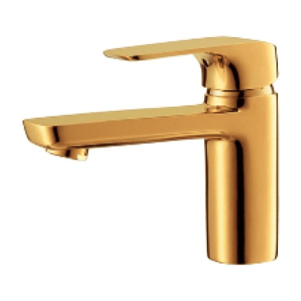 Vòi Lavabo COTTO CT2123A#GR Nóng Lạnh Màu Vàng