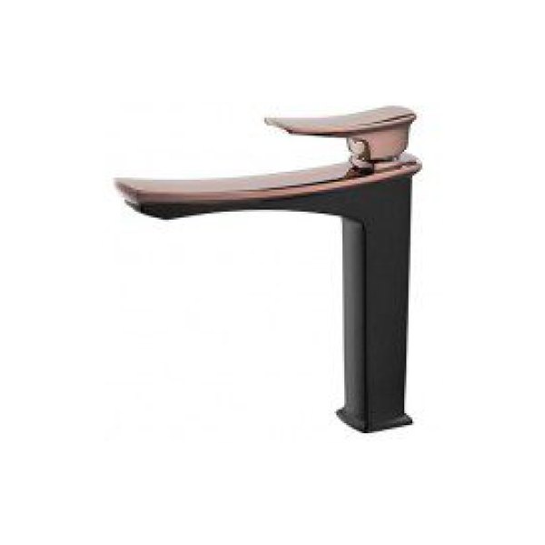 Vòi Lavabo COTTO CT2252A#BLBR Thân Cao Nóng Lạnh Màu Đen