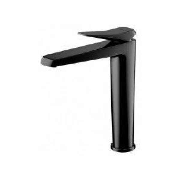 Vòi Lavabo COTTO CT2302AY#BL Thân Cao Nóng Lạnh Màu Đen