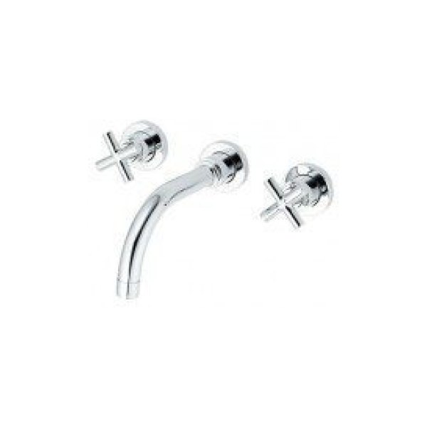 Vòi Lavabo COTTO CT237C16 Gắn Tường Nóng Lạnh