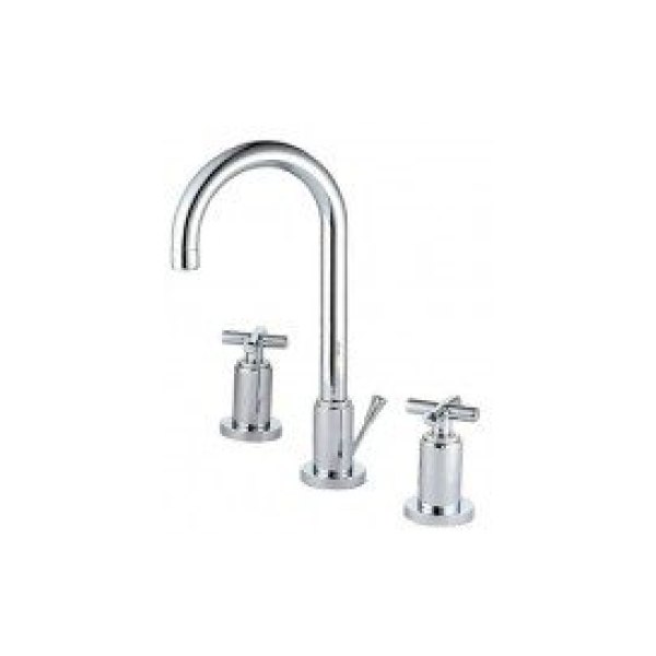 Vòi Lavabo COTTO CT238YC16 Nóng Lạnh Ba Lỗ