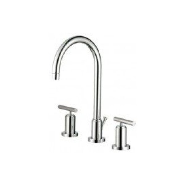 Vòi Lavabo COTTO CT238YC20 Nóng Lạnh Ba Lỗ