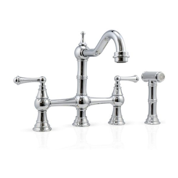 Vòi Lavabo Kanly CHB09 Nóng Lạnh Âm Bàn Mạ Chrome