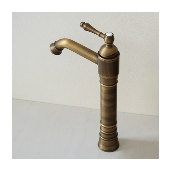 Vòi lavabo Kanly GCA13 nóng lạnh bằng đồng cổ điển