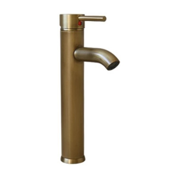 Vòi lavabo Kanly GCA20 nóng lạnh bằng đồng giả cổ
