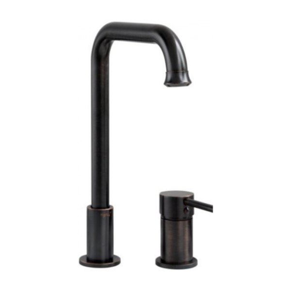 Vòi Lavabo Kanly GCC41B Nóng Lạnh Bằng Đồng Màu Đen