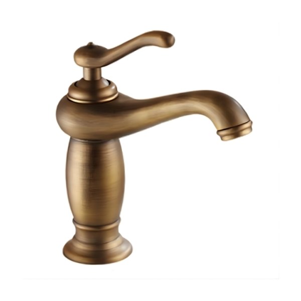 Vòi Lavabo Kanly GCV03 Nóng Lạnh Bằng Đồng Cổ Điển