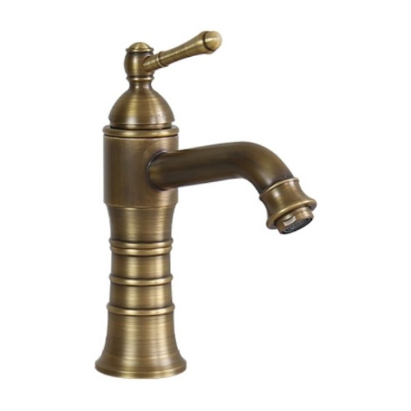Vòi Lavabo Kanly GCV13 Nóng Lạnh Bằng Đồng Cổ Điển