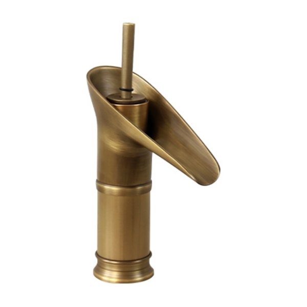 Vòi Lavabo Kanly GCV17 Nóng Lạnh Bằng Đồng Cổ Điển