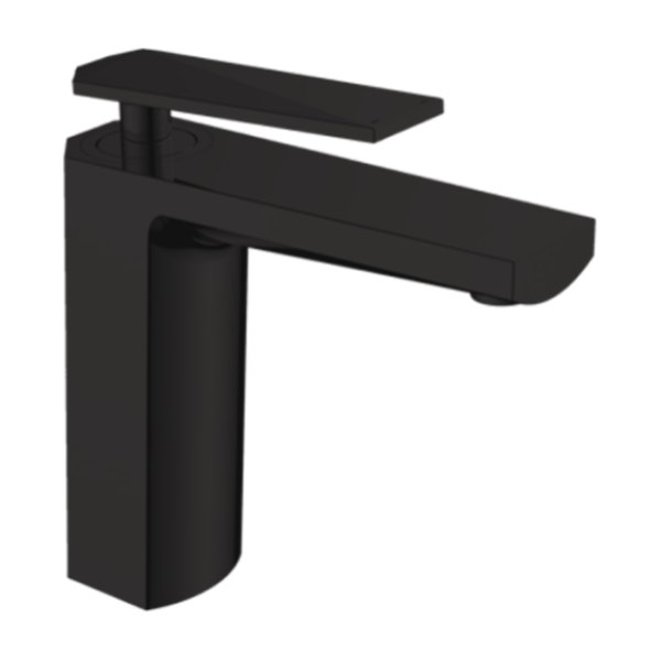 Vòi lavabo nóng lạnh Luxta L1221 Black