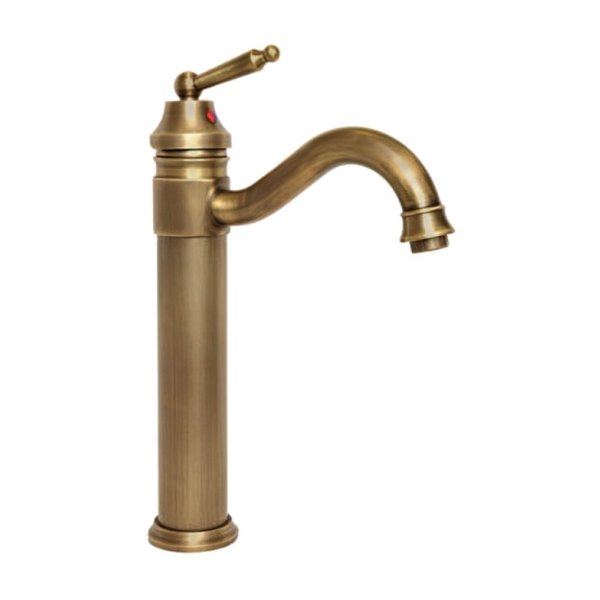 Vòi lavabo thân cao bằng đồng Kanly GCA03